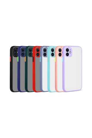 Zore Apple iPhone 11 Uyumlu Omsy Hux Kılıf-siyah