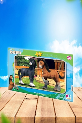 Ks Games Trt Çocuk Doru 24 Parça Frame Puzzle/yapboz 48531254
