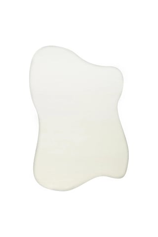 Hoom Rugs Bali Amorf 01 White Hav Toz Vermez Dekoratif Makine Halısı