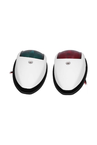 Tekne Seyir Feneri. 12v. Beyaz. Led. İskele Sancak Lambası