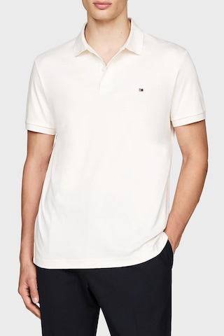 Tommy Hilfiger Erkek Polo Yaka T Shirt Mw0mw35585 Ybr Beyaz Beyaz