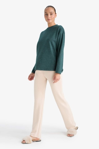 Defacto Flare Fit Geniş Paça Termal Tayt F2545AX25AU Bej