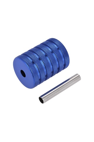 Samdoo Alüminyum Profesyonel Dövme Makinesi Kolu - 35mm Boyut, Mavi Renk, Ergonomik Tasarım