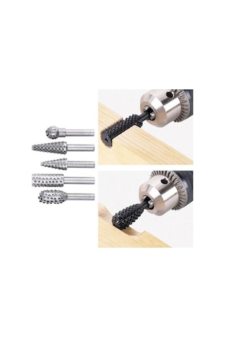 Zhltools Ahşap Oyma Törpü Seti 5 Parça