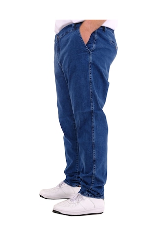 Mode Xl Büyük Beden Erkek Kot Pantolon Yan Cep Chıno 18880 Açık Mavi Açık Mavi