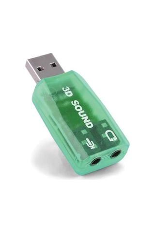 Lexroo 5.1 Usb Stereo Ses Adaptörü, Harici Ses Kartı