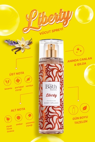 The Bath Factory Liberty Vücut Spreyi 200 ML