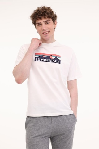 Lumberjack Ml Roger 11otd2-31 5fx 101940574 Erkek Tişört Ekru S-xxl Ekru