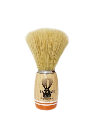 Jaguar 117/24 Ahşap Sap Doğal Kıl Tıraş Fırçası, Traş Sabunu Seti