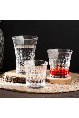 Porsima 234 12'li Cam Bardak Seti - Su Meşrubat Bardağı