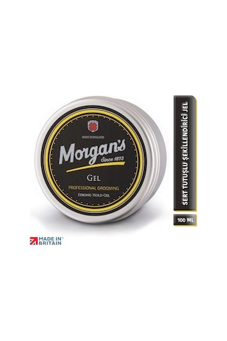 Morgan's Pomade Strong Hold Gel - Yüksek Tutuşlu Şekillendirici Jel 100 ML