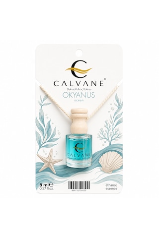 Calvane Premium Oto/araç Ayna Kokusu 8 Ml - Okyanus Okyanus - Ocean
