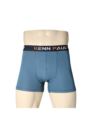 Kenn Paul Erkek İndigo Premium Modal Boxer Modern Kumaş Erkek Boxer Indigo - Lacivert