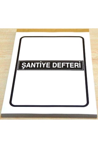 Şantiye Defteri Günlük