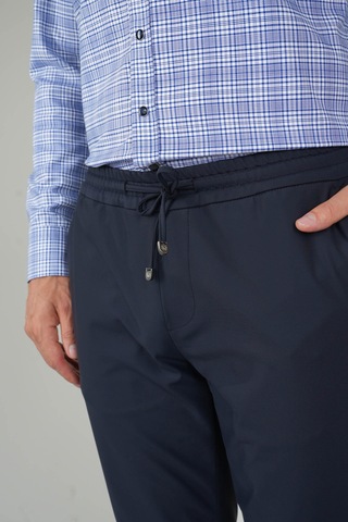 Bisse Lacivert Jagger Lastikli Rahat Erkek Pantolon Pns24k24006 D39 Lacivert