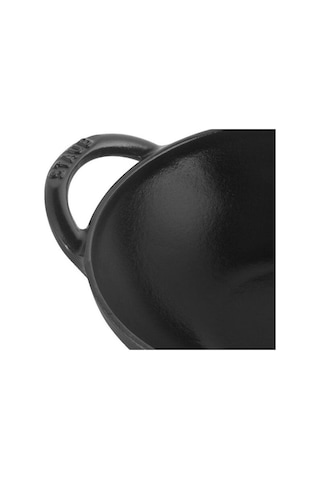 Ikea 40511 Döküm Kapaklı Wok Tava 16,7 Cm Siyah 2 Parça