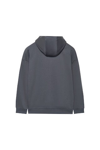 Skechers M Essential Full Zip Hoodie Sweatshirt Erkek Gri Sweatshirt S2610014-3998 Gri