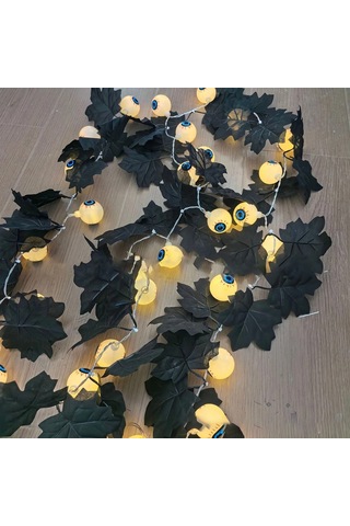 Ambition Siyah-cadılar Bayramı Süslemeleri İçin 2 Metre 20 Led