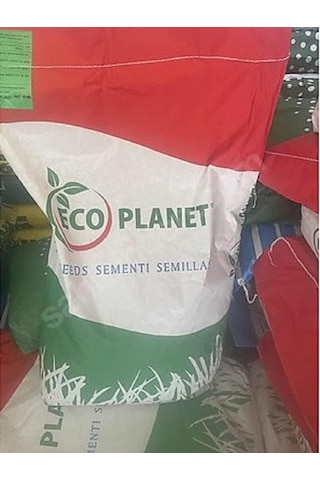 Çim Tohumu İthal 6'li Karışım Eco Planet Seed 6-m Mix İmar Ve Tamir Çimi 5 Kg Şeffaf Pakette 0,250