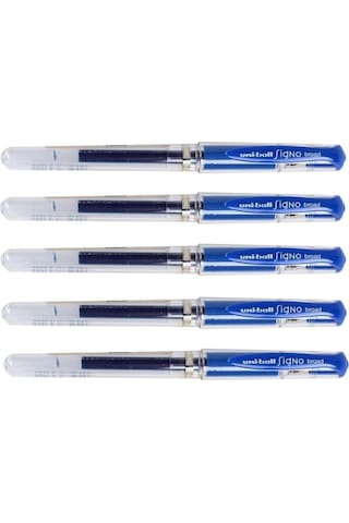 Uniball Signo Broad Um-153 Imza Kalemi 1.0 Mm Mavi 5 Adet