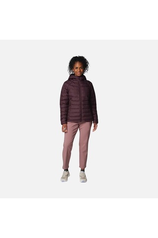 Columbia Heavenly Long Hooded Kadın Mont Bordo