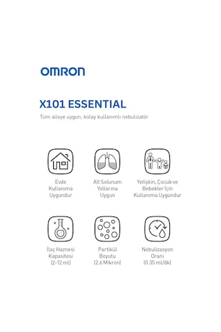 Omron Neb X101 Easy Ne-c101-eo Nebülizatör