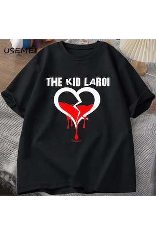 Tarzsokak Erkek T Shirt Pamuk Kısa Kollu O Boyun Tshirt Erkekler Streetwear Boy T-shirt Erkek Kıs 3067 Siyah