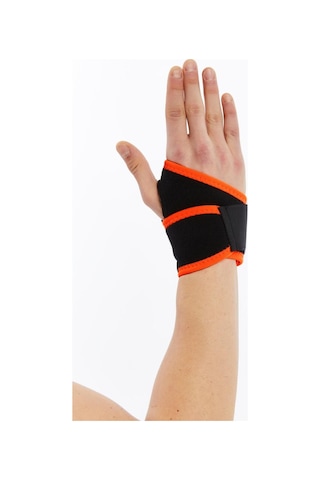 Prolife Ortopedi El Bilek Bandajı El Ve Bilek Ağrısı Bilek Destekleyici Siyah-turuncu