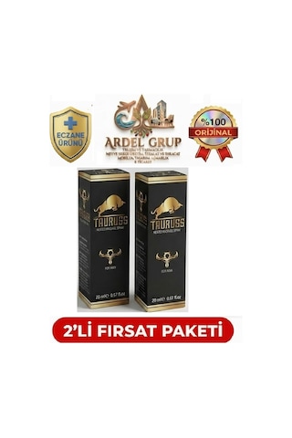 Tauruss Bitkisel Bakım Spreyi 2 x 20 ML