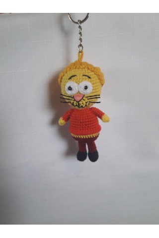 Amigurumi Kral Şakir Anahtarlık