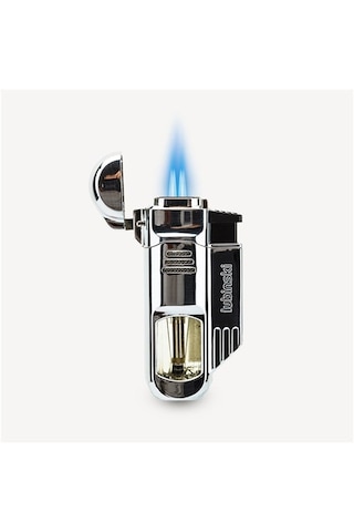 Lubinski Yeni Stil Delicili Dört Torch Puro Çakmağı Silver Lb-107