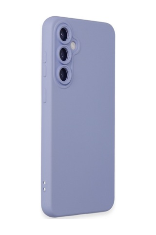 Galaxy S23 Fe Kılıf Nano İçi Kadife Silikon - Lila