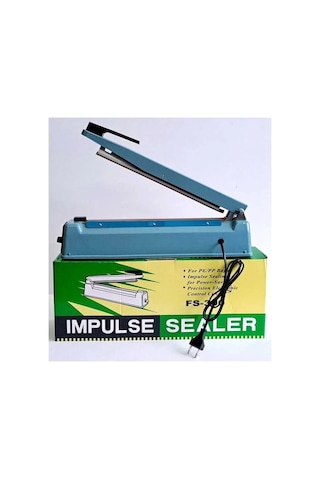 30cm Metal Gövde Poşet Ağzı Yapıştırma Kapatma Makinası Fs-300 5691