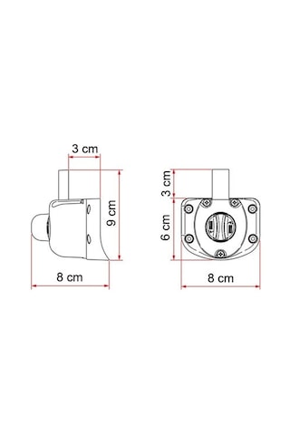Fiamma Güvenli Kapı İçi - Safe Door Guardian 09/2019 Sonrası Ducato-boxer-jumper Uyumlu