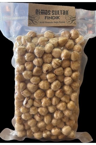 Elmas Sultan Fındık %100 Tirebolu Yağlı - 500 Gr. 500 G