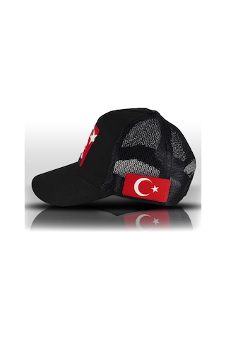 Yusuf Dikeç Baskılı Siyah Beyzbol Şapka Unisex - Seri2
