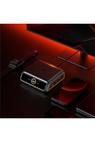 Aohi Magcube Masaüstü Usb Şarj İstasyonu, Gan+ 280w Hızlı Şarj Cihazı, Siyah-101104755