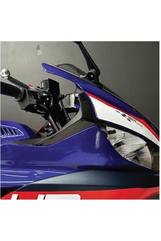 Yamaha Yzf-r25 2019-2023 Far Yanı Karbon Sticker Etiket Modeli