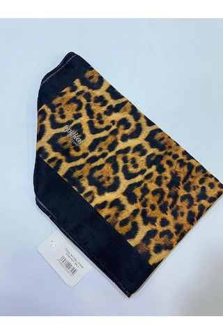 İpekal Natural Leopar Desen Soft Şal 1 Çok Renkli