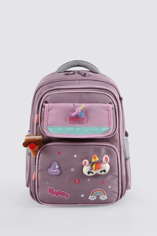Ççs Kids Premium Okul Çanta Seti 3'lü İlkokul Ortaokul Sırt Çantası Termal Beslenme Çantası Kalemlik Gül Kurusu-pembe 52016