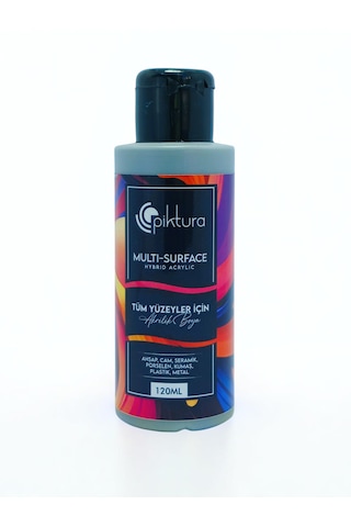 Piktura Akrilik Multisurface Boya 120ml Gri