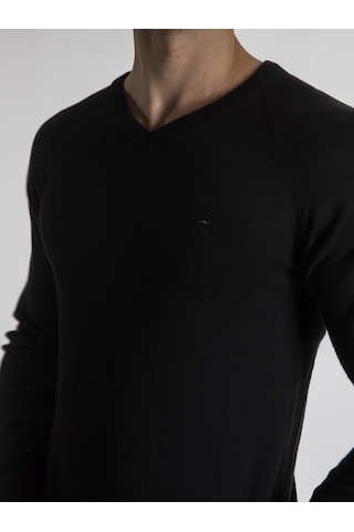 Trussardi Trussardı Erkek Kazak TRRD003637 Siyah