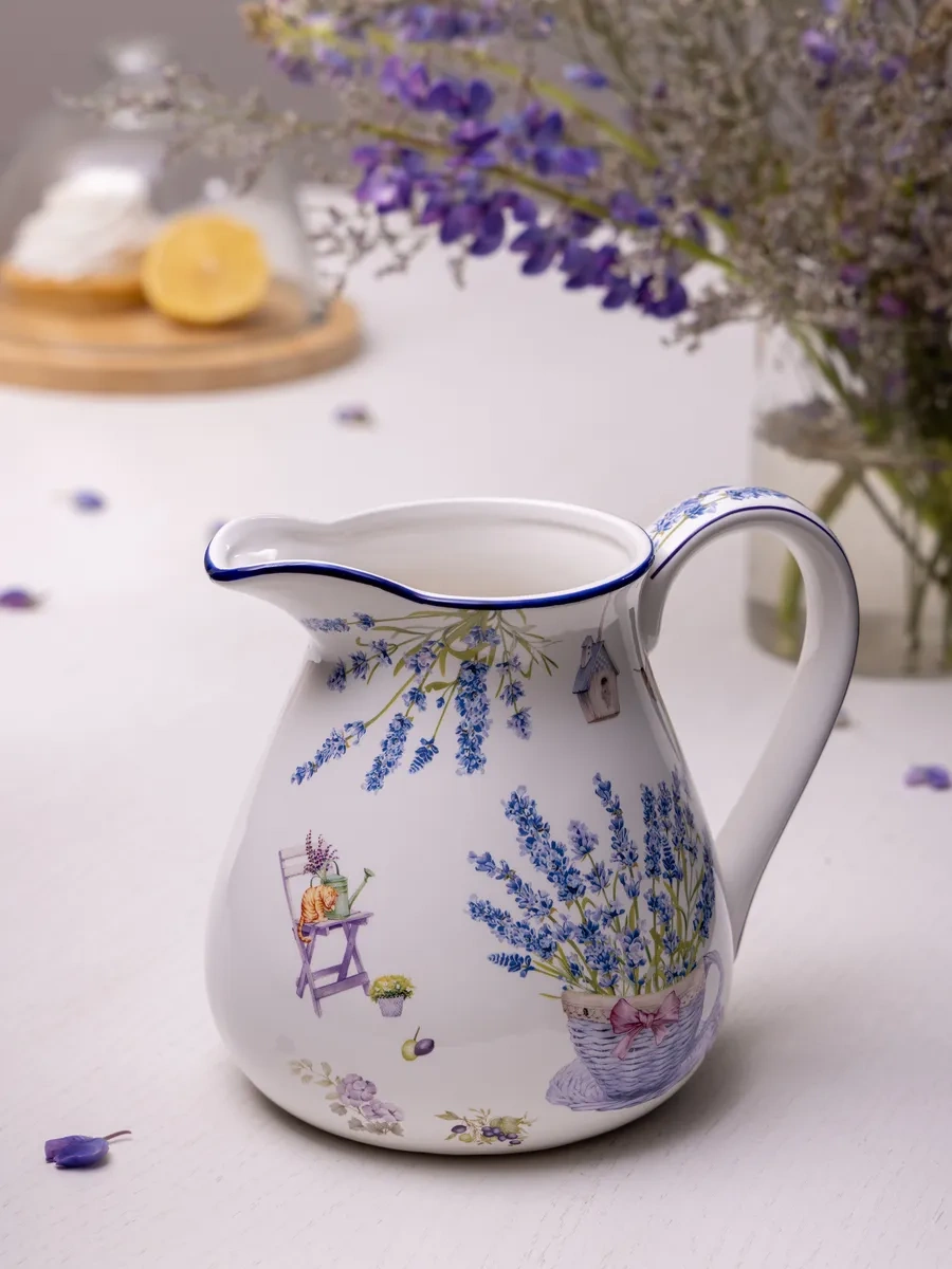 Lefard Porselen Sürahi "provence Lavanta" 1,1 L 174154027