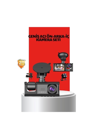 170 Geniş Açı Ön-arka-iç Kamera Seti Tam Kapsamlı Araç Güvenliği 56090146