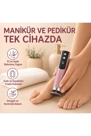 Auhma Ahb-07 6 Kademeli Elektrikli Tırnak Ve Ayak Törpüsü