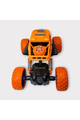 Çek Bırak Cross Buggy Araba 14 Cm - Turuncu Lisinya Çok Renkli