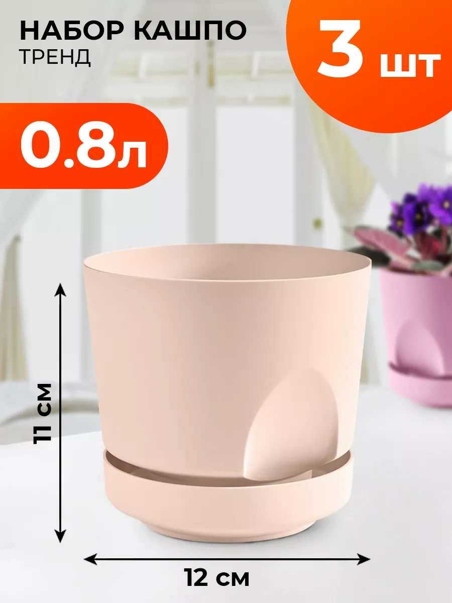 La Decoro Sukulentler İçin Saksı, Menekşe Saksıları, Kaktüs Saksısı. 233787581