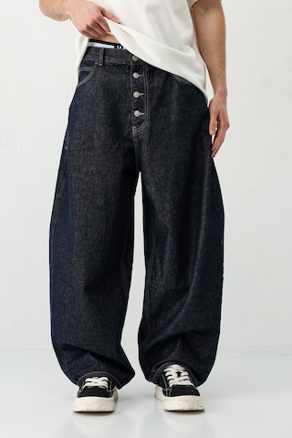 Vamos Barrel Fit Jeans Lacivert