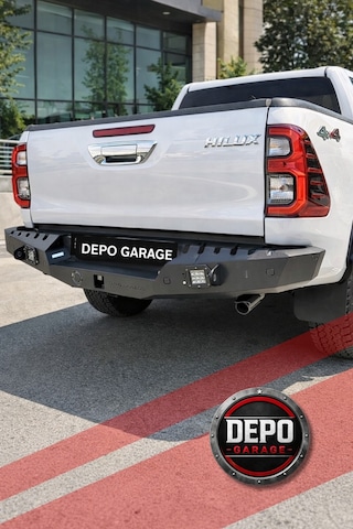 Ford Ranger Tam Uyumlu Lazer Kesim Metal Arka Tampon