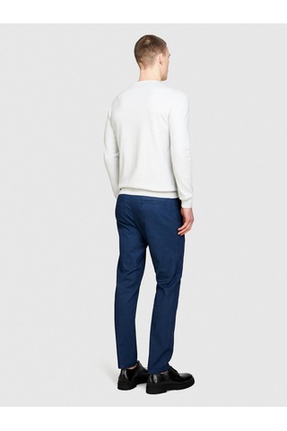 Sisley Streç Pamuklu Kemer Delikli Slim Fit Denim Chino Pantolon Erkek Renkli Pantolon - 324p4hjtsf03n Çok Renkli
